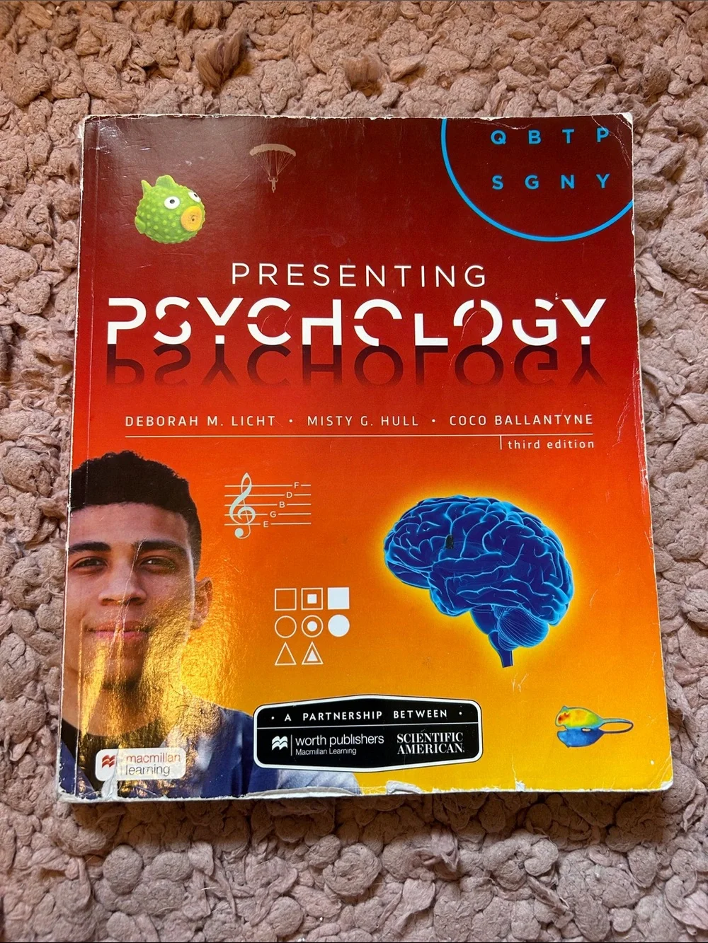 Presenting Psychology Textbook - 3rd edition - Licht Hull Ballantyne